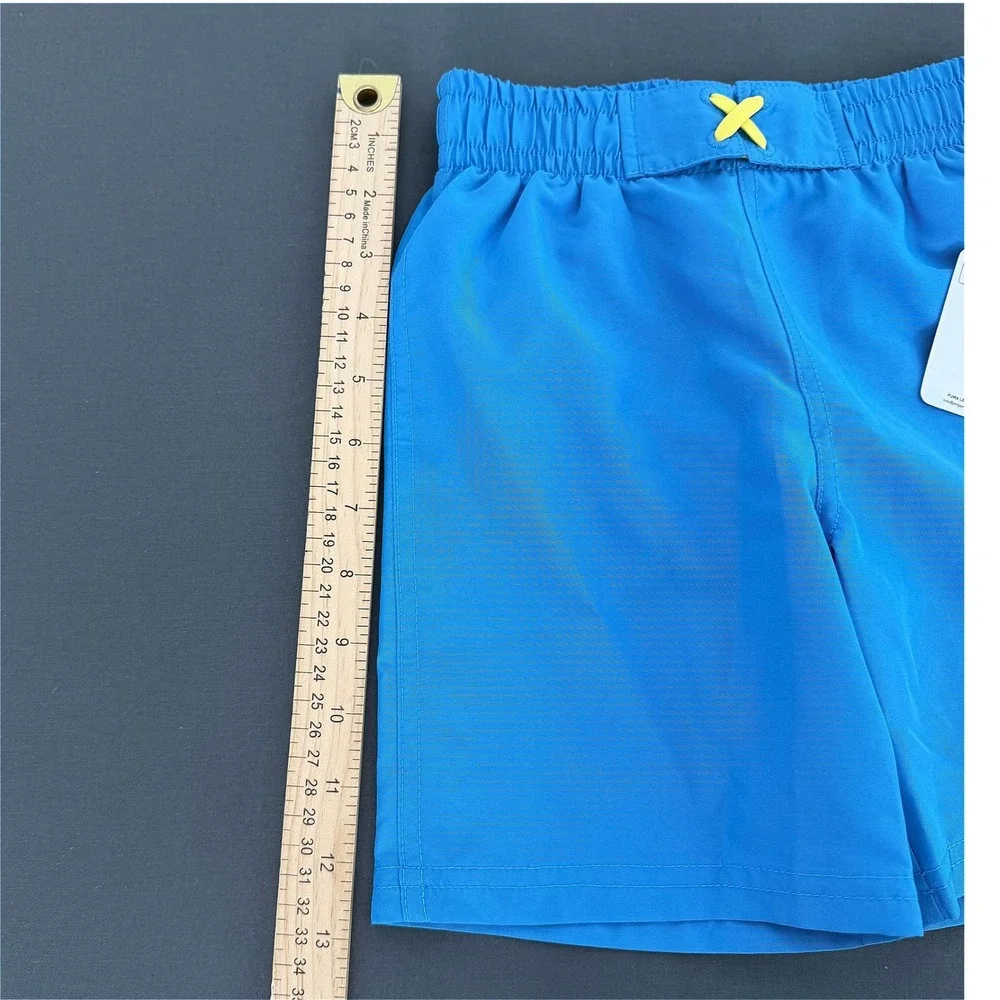 Puma Boys Blue Swim Trunks NWT 5T